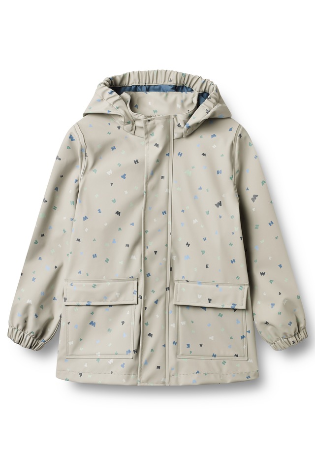 WHEAT Allwetterjacke »WHEAT Rainwear Ollo Jacket« 1 Stk. tlg. mit Kapuze reflektierend