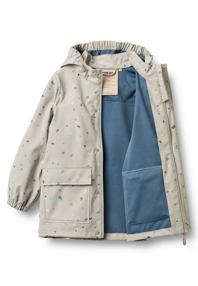 WHEAT Allwetterjacke »WHEAT Rainwear Ollo Jacket« 1 Stk. tlg. mit Kapuze reflektierend