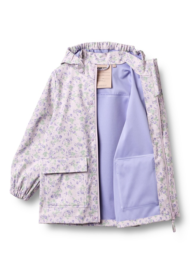 WHEAT Allwetterjacke »WHEAT Rainwear Ollo Jacket« 1 Stk. tlg. mit Kapuze reflektierend