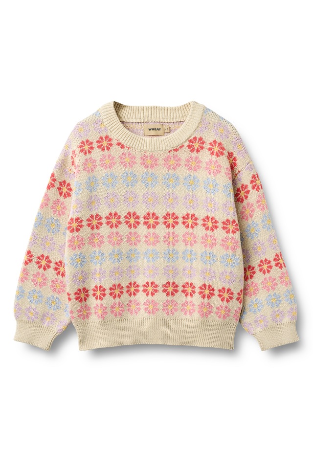 WHEAT Rundhalspullover »WHEAT Jaquard Pullover Harlow« 1
