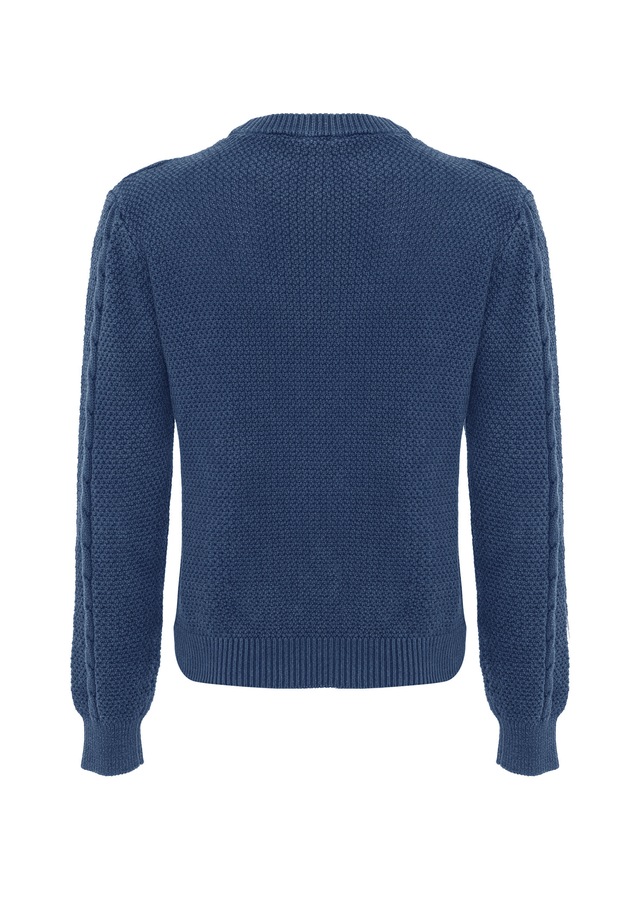 Cipo & Baxx Strickpullover »WP267« 1 mit Zopfmuster