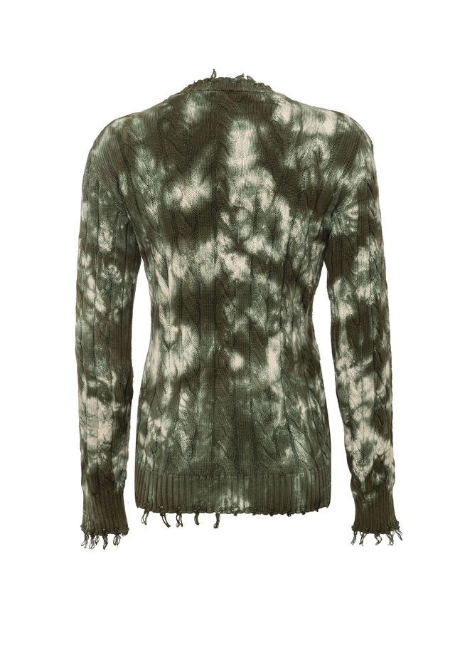 Cipo & Baxx Strickpullover »WP268« 1 Tie-Dye Optik