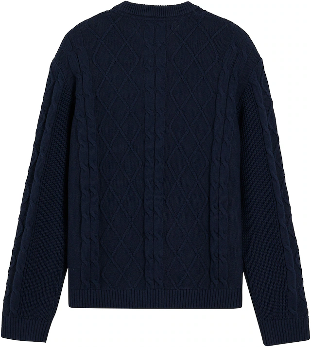Tommy Jeans Rundhalspullover »TJM REG CABLE KNIT SWEATER«