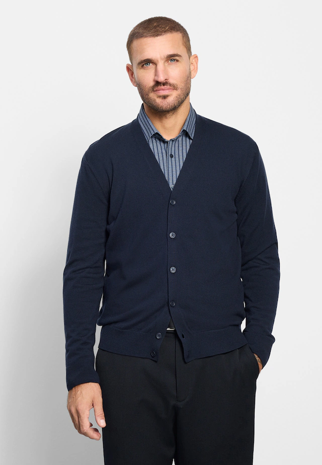OLYMP Strickjacke »OLYMP Casual Strick, Strickjacke«