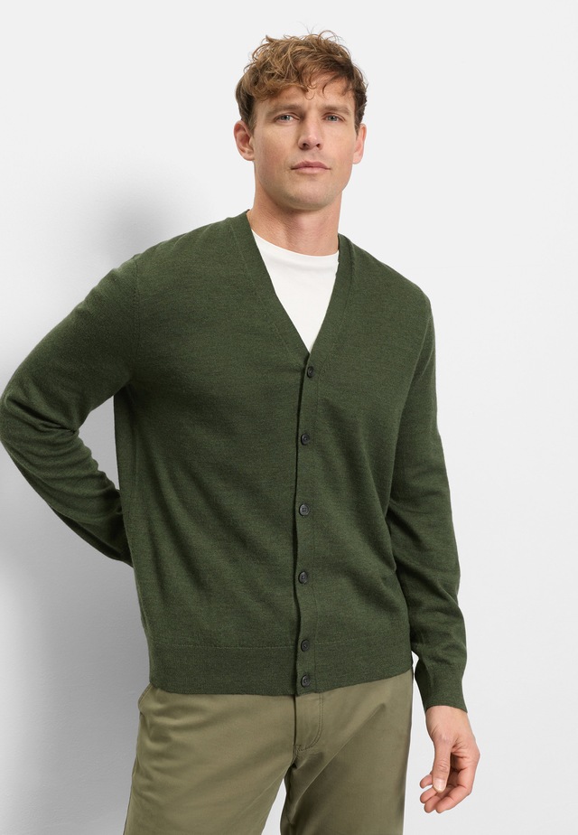 OLYMP Strickjacke »OLYMP Casual Strick, Strickjacke«