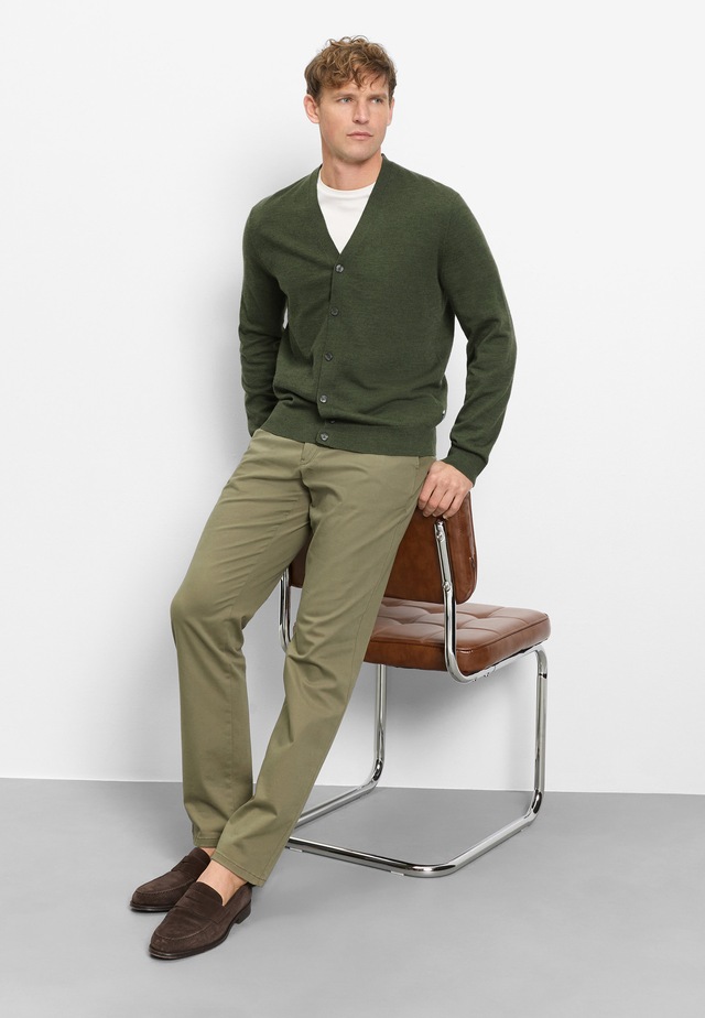 OLYMP Strickjacke »OLYMP Casual Strick, Strickjacke«