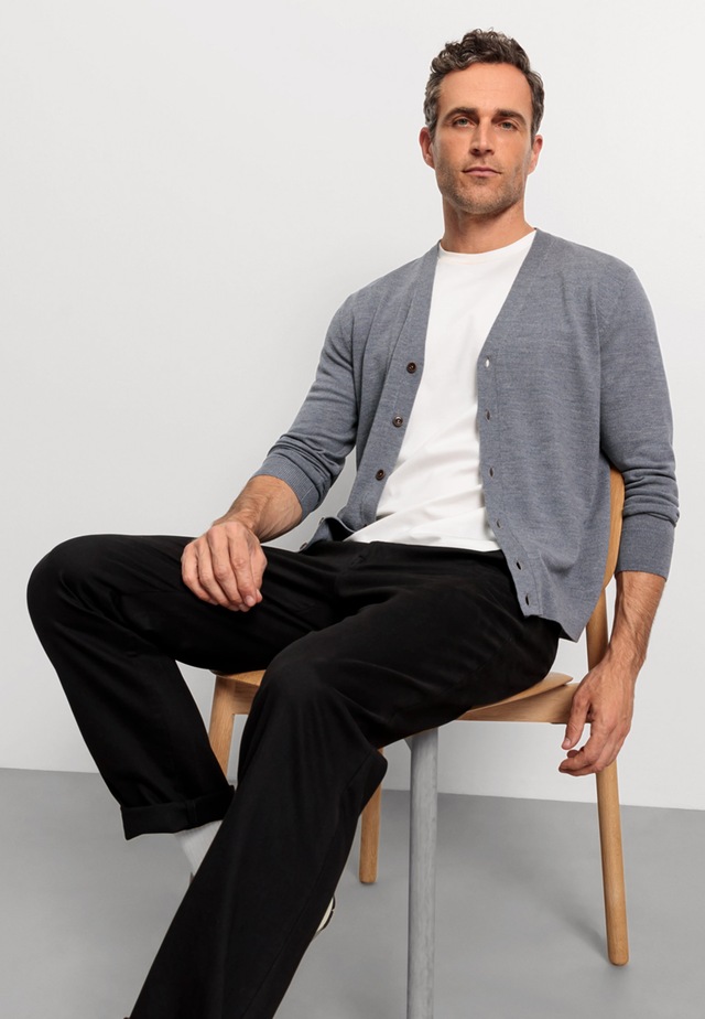 OLYMP Strickjacke »OLYMP Casual Strick, Strickjacke«