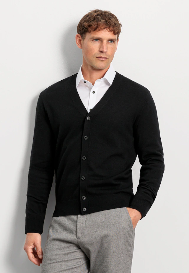 OLYMP Strickjacke »OLYMP Casual Strick, Strickjacke«