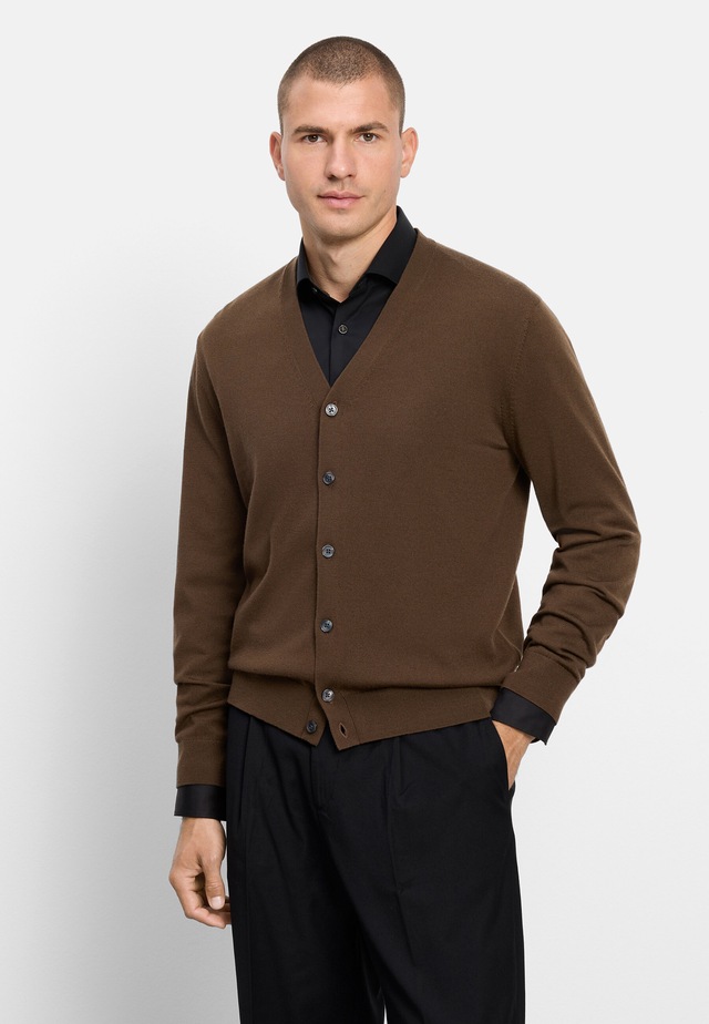 OLYMP Strickjacke »OLYMP Casual Strick, Strickjacke«
