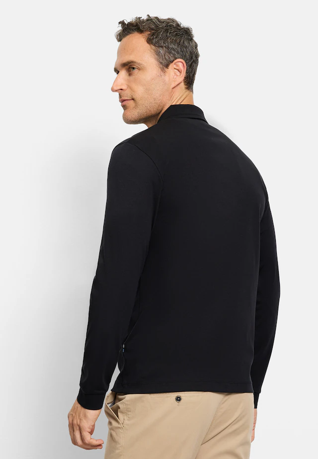 OLYMP Poloshirt »OLYMP Casual Wirk, Polo langarm«