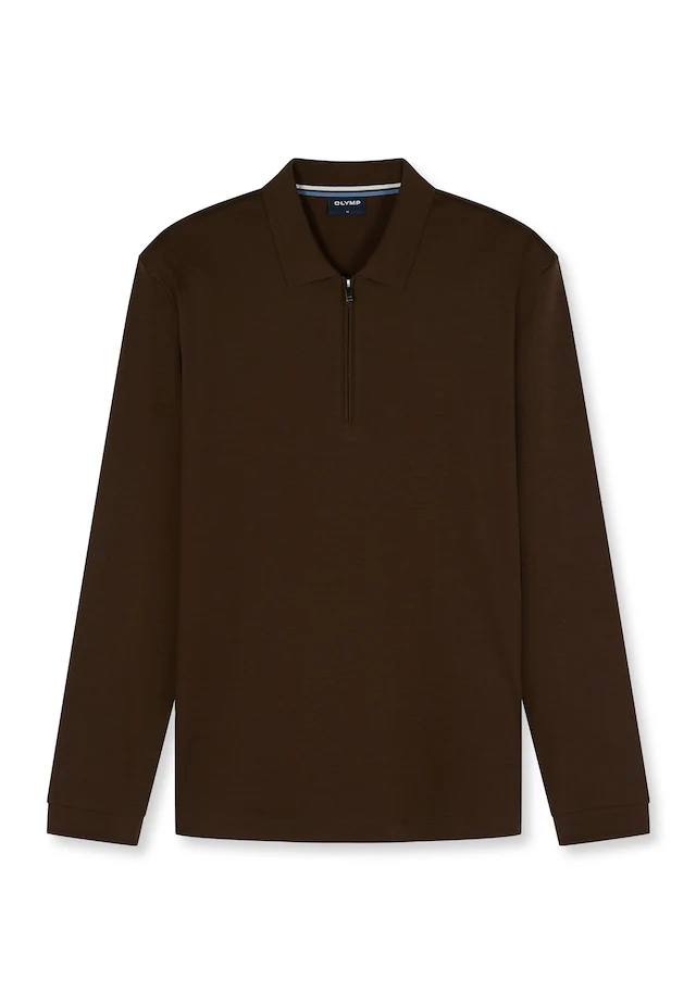 OLYMP Poloshirt »OLYMP Casual Wirk, Polo langarm«
