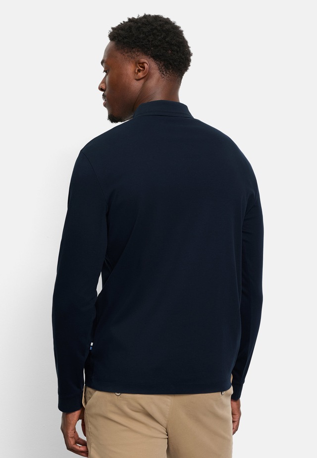 OLYMP Poloshirt »OLYMP Casual Wirk, Polo langarm«