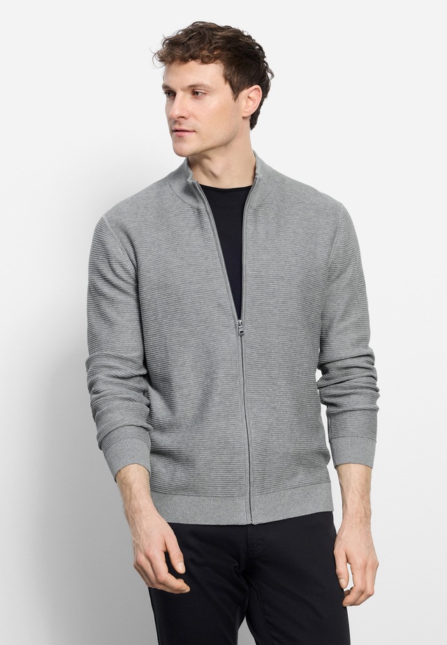 OLYMP Sweatjacke »OLYMP Casual Strick, Sweatjacke«