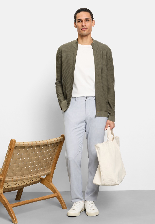 OLYMP Sweatjacke »OLYMP Casual Strick, Sweatjacke«