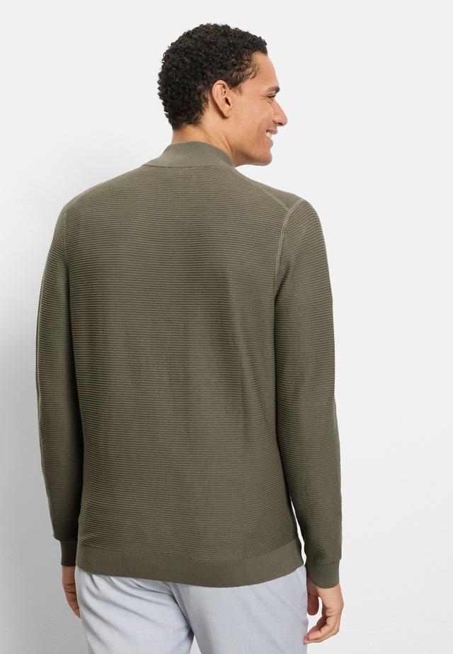 OLYMP Sweatjacke »OLYMP Casual Strick, Sweatjacke«