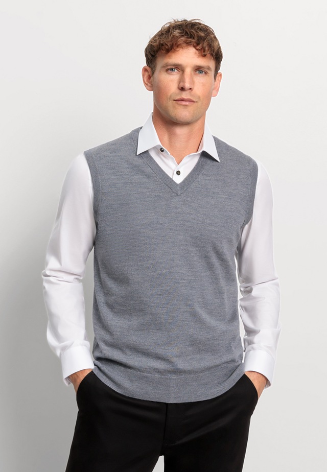 OLYMP Pullunder »OLYMP Casual Strick, Pullunder«