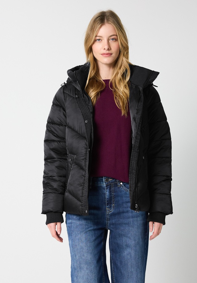 STREET ONE STUDIO Steppjacke mit Kapuze mit Kapuze
