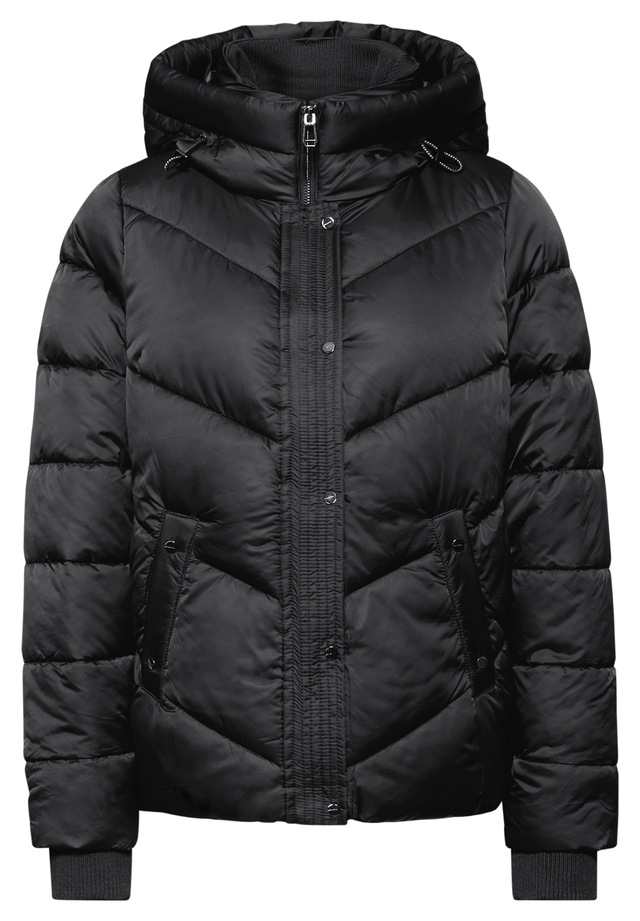 STREET ONE STUDIO Steppjacke mit Kapuze mit Kapuze