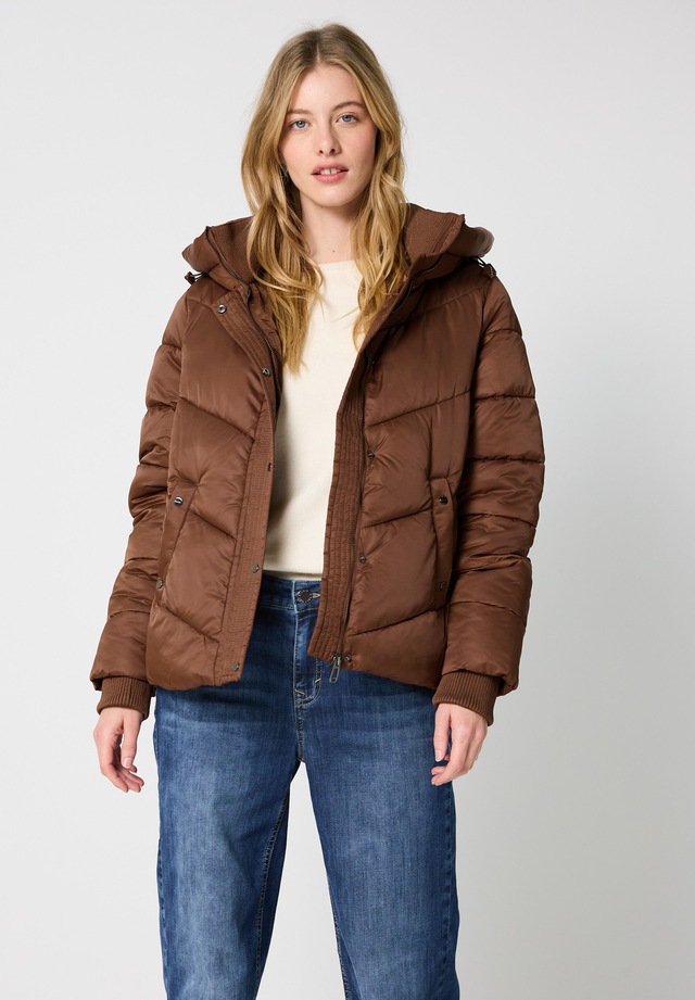 STREET ONE STUDIO Steppjacke mit Kapuze mit Kapuze