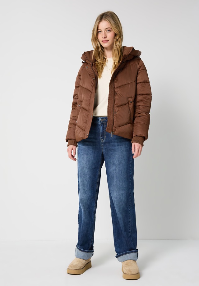 STREET ONE STUDIO Steppjacke mit Kapuze mit Kapuze