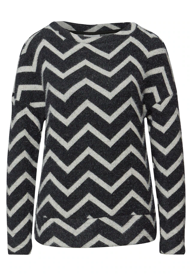 STREET ONE Langarmshirt im Shirt-Style