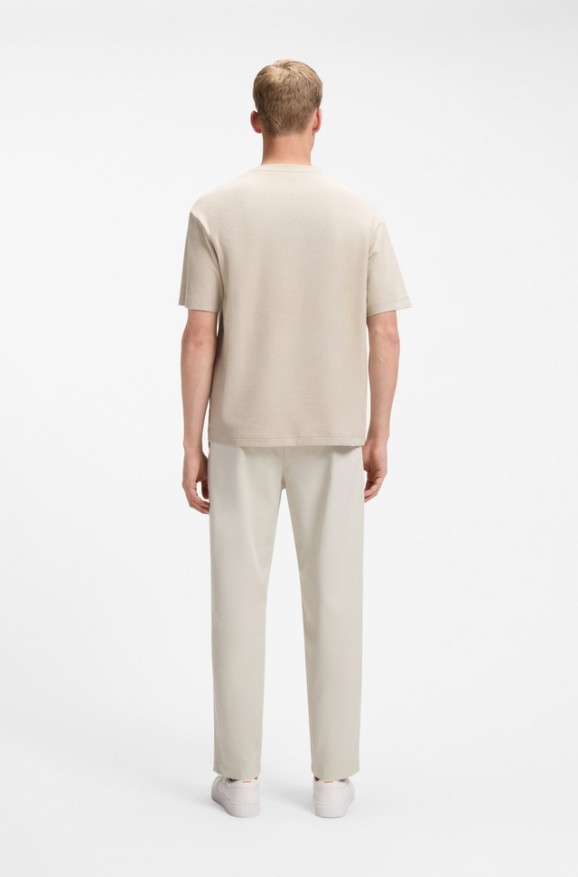 BOSS ORANGE T-Shirt Rundhalsausschnitt, Relaxed Fit, tonales Logo