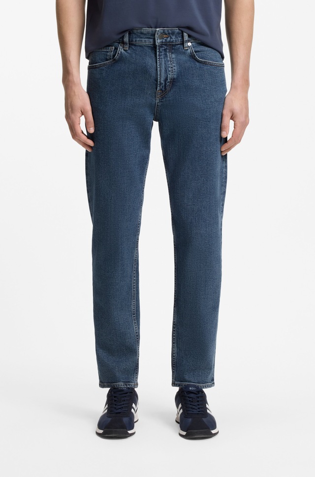 BOSS ORANGE 5-Pocket-Jeans »RE.MAINE« Regular Fit, Baumwoll-Mix, used washed