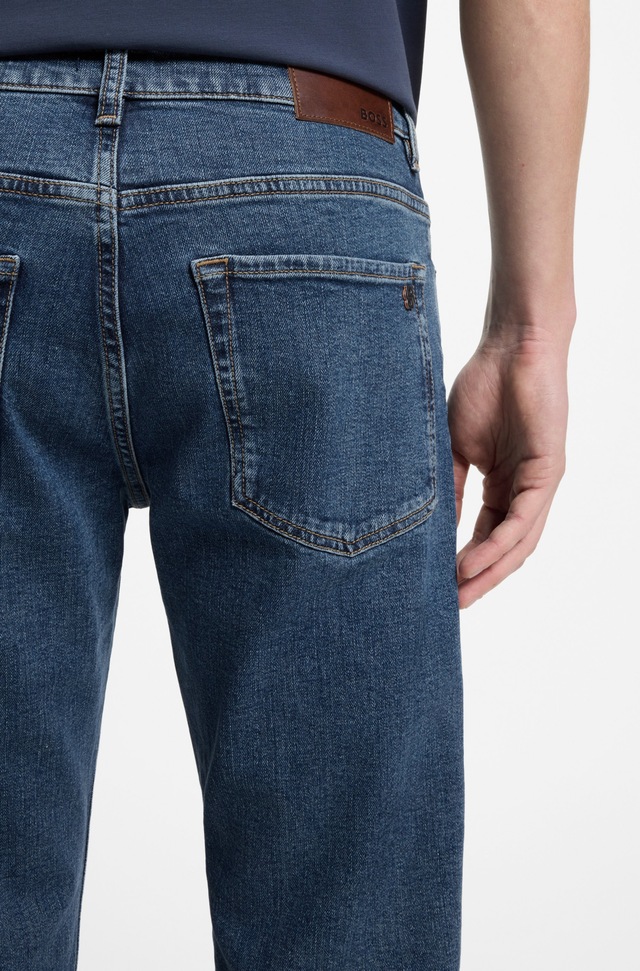 BOSS ORANGE 5-Pocket-Jeans »RE.MAINE« Regular Fit, Baumwoll-Mix, used washed
