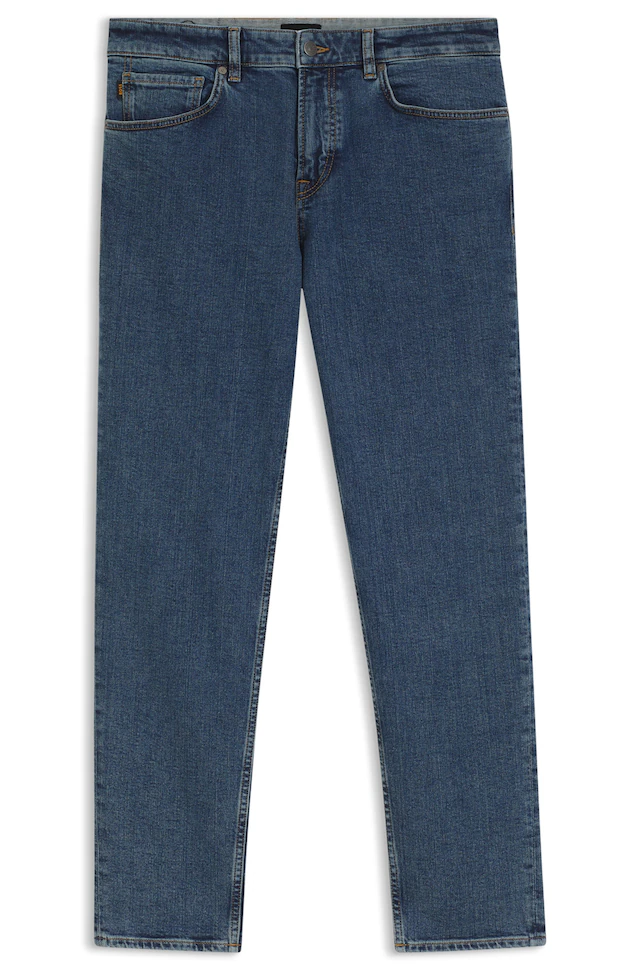BOSS ORANGE 5-Pocket-Jeans »RE.MAINE« Regular Fit, Baumwoll-Mix, used washed