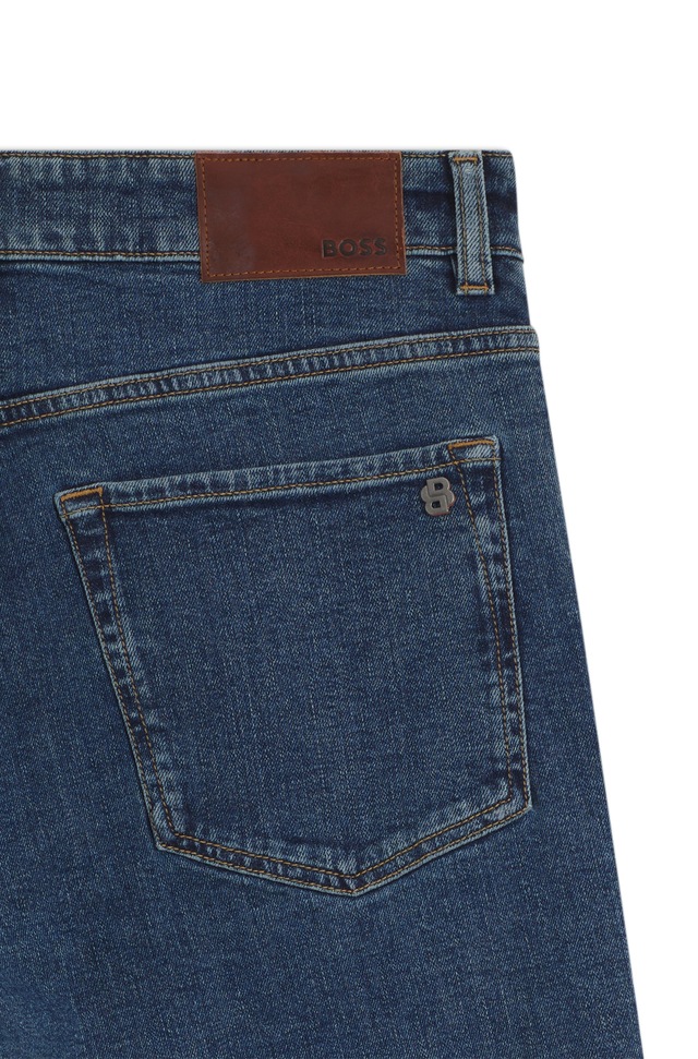 BOSS ORANGE 5-Pocket-Jeans »RE.MAINE« Regular Fit, Baumwoll-Mix, used washed