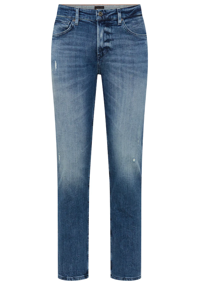 BOSS ORANGE 5-Pocket-Jeans »RE.MAINE« Regular Fit, Baumwoll-Mix, used washed