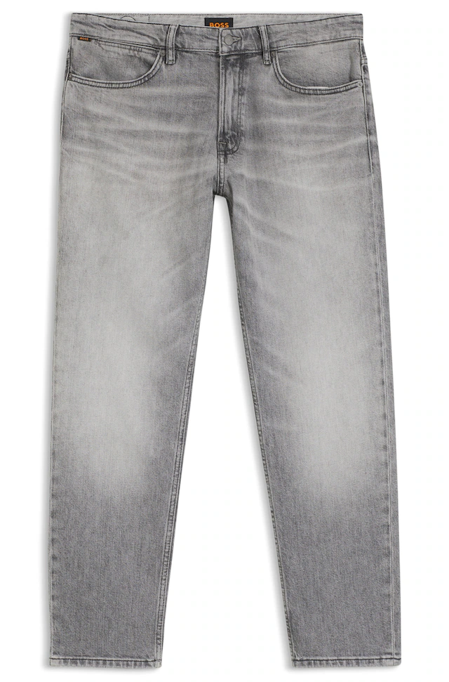 BOSS ORANGE 5-Pocket-Jeans »RE.MAINE« Regular Fit, Baumwoll-Mix, used washed