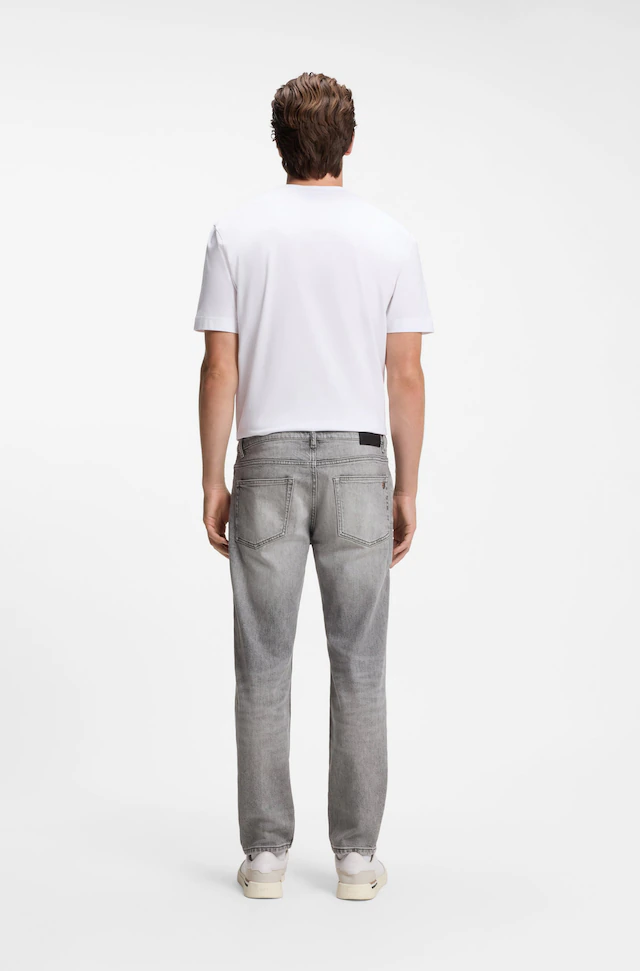 BOSS ORANGE 5-Pocket-Jeans »RE.MAINE« Regular Fit, Baumwoll-Mix, used washed