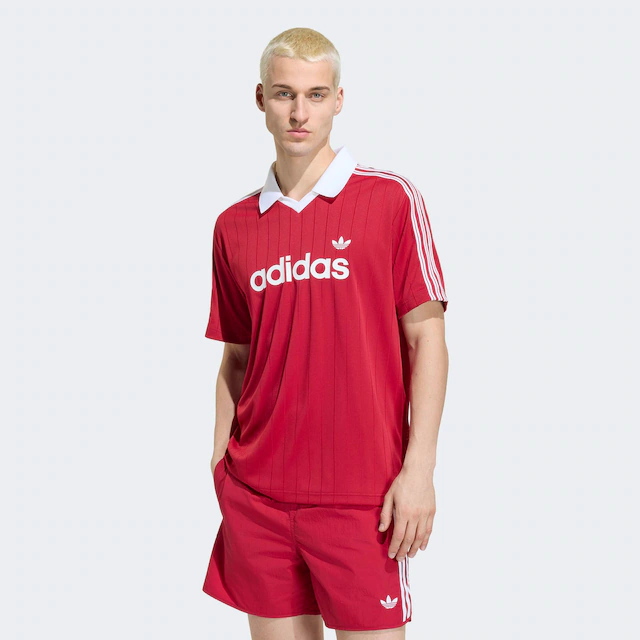 adidas Originals Poloshirt »LEICHTES SPORT-TRIKOT« sportlicher Stil, ohne Verschluss, aus Polyester, Kurzarm