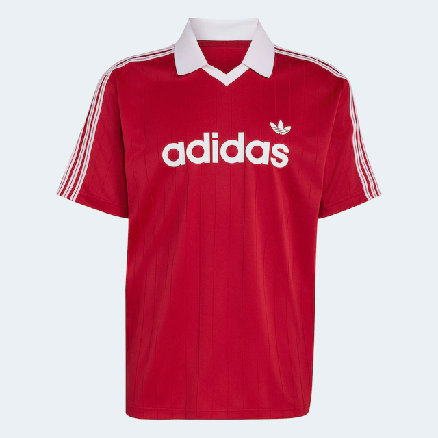 adidas Originals Poloshirt »LEICHTES SPORT-TRIKOT« sportlicher Stil, ohne Verschluss, aus Polyester, Kurzarm