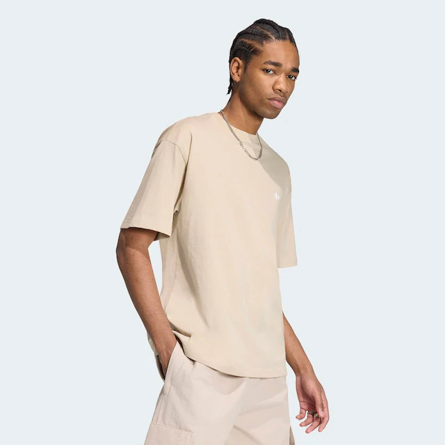 adidas Originals T-Shirt »TREFOIL ESSENTIALS, LOCKER GESCHNITTEN« für Erwachsene, mit Rundhalsausschnitt, ohne Verschluss, aus Baumwolle