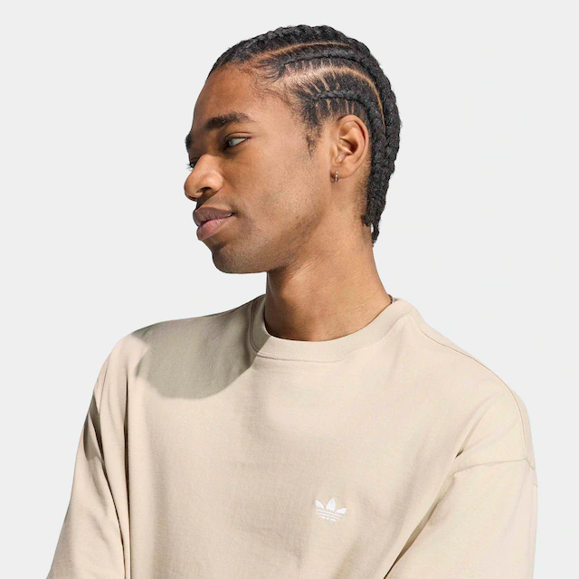 adidas Originals T-Shirt »TREFOIL ESSENTIALS, LOCKER GESCHNITTEN« für Erwachsene, mit Rundhalsausschnitt, ohne Verschluss, aus Baumwolle