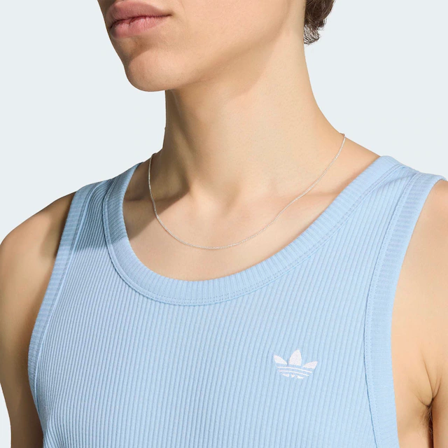adidas Originals Tanktop »TREFOIL ESSENTIALS« mit Rundhalsausschnitt, ohne Verschluss, aus Baumwolle