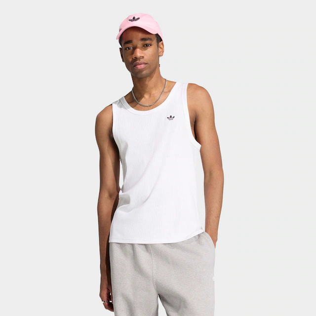 adidas Originals Tanktop »TREFOIL ESSENTIALS« mit Rundhalsausschnitt, ohne Verschluss, aus Baumwolle