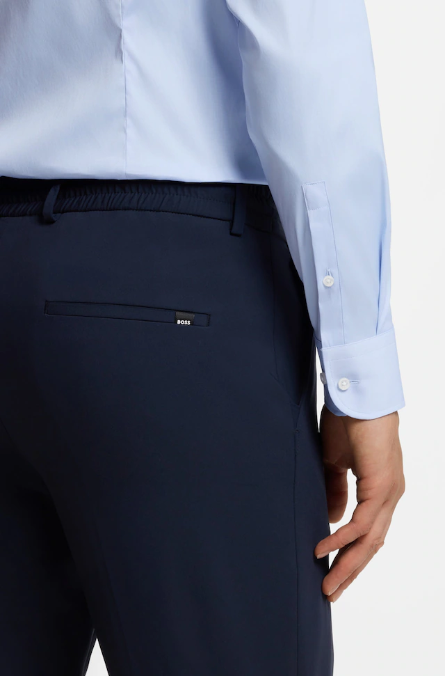 BOSS Businesshemd Slim-Fit, Stretch-Baumwollmix, bügelleicht