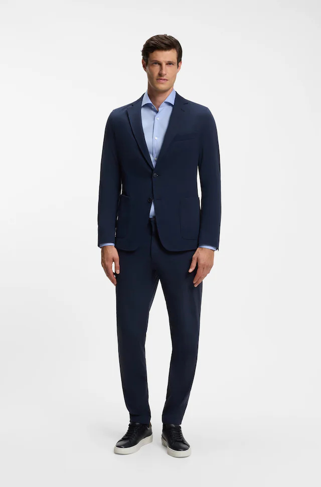 BOSS Businesshemd Slim-Fit, Stretch-Baumwollmix, bügelleicht