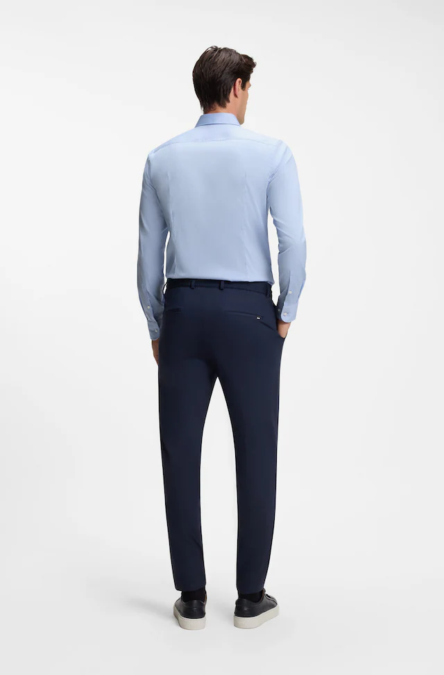 BOSS Businesshemd Slim-Fit, Stretch-Baumwollmix, bügelleicht
