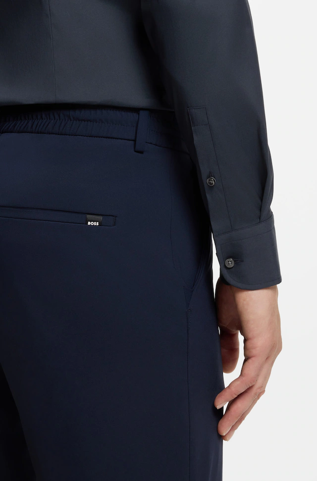 BOSS Businesshemd Slim-Fit, Stretch-Baumwollmix, bügelleicht