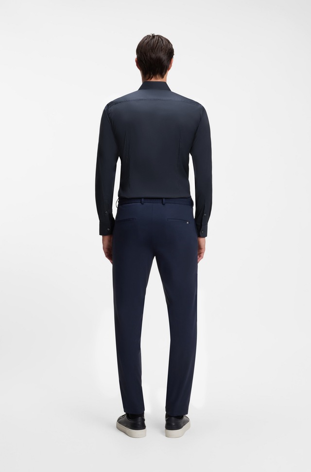 BOSS Businesshemd Slim-Fit, Stretch-Baumwollmix, bügelleicht