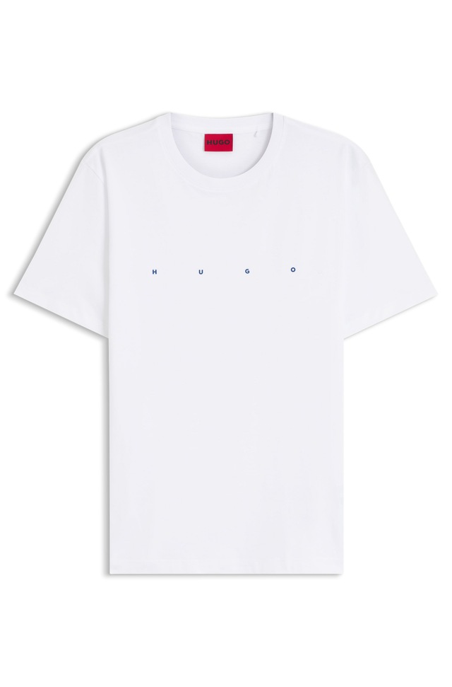 HUGO T-Shirt »Dorosi« Rundhalsausschnitt, Regular Fit, Logo-Schriftzug