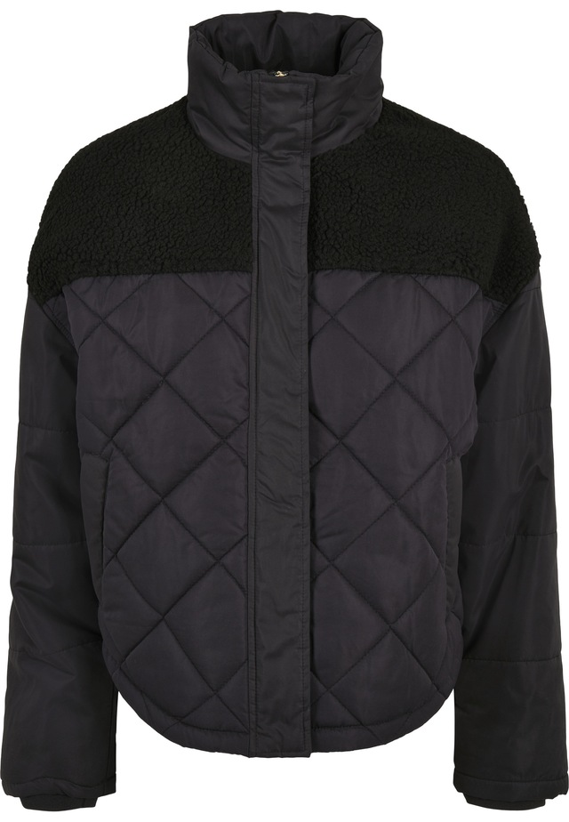URBAN CLASSICS Winterjacke »Urban Classics Damen« 1 Stk. tlg. ohne Kapuze