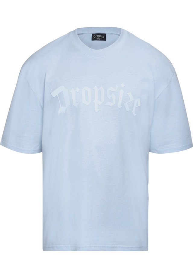Dropsize T-Shirt »Dropsize Herren Heavy Oversize Logo Puffer Print T-Shirt« 1 Stk.