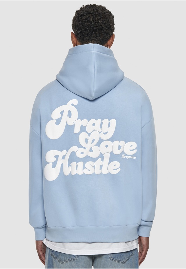 Dropsize Kapuzenpullover »Dropsize Herren Dropsize Heavy Oversize Pray Love Hustle Hoodie« 1 Stk.