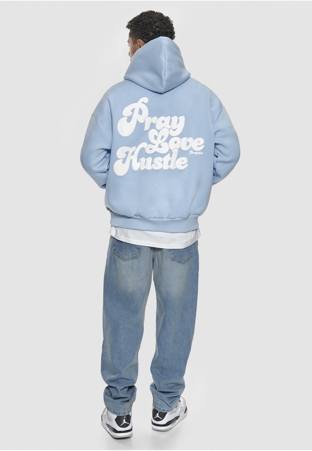 Dropsize Kapuzenpullover »Dropsize Herren Dropsize Heavy Oversize Pray Love Hustle Hoodie« 1 Stk.
