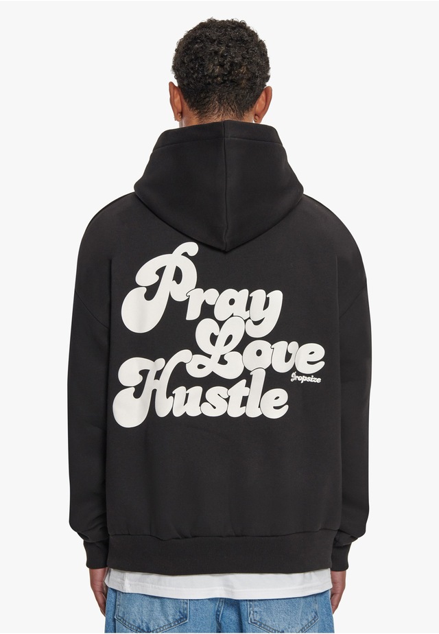 Dropsize Kapuzenpullover »Dropsize Herren Dropsize Heavy Oversize Pray Love Hustle Hoodie« 1 Stk.
